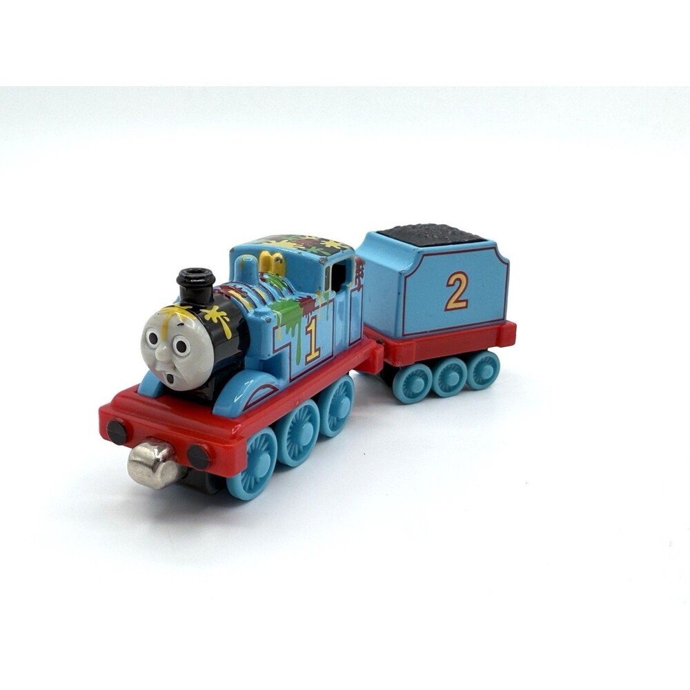 Paint Splatter Thomas the Train Diecast Metal Tank Engine Friends Take Play Lot